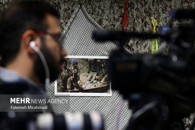 نشست خبری مراسم تشییع پیکر 300 شهید گمنام دفاع مقدس 11