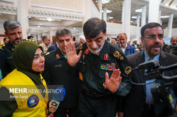 اختتامیه سی امین دوره مسابقات قرآن کریم نیروی انتظامی