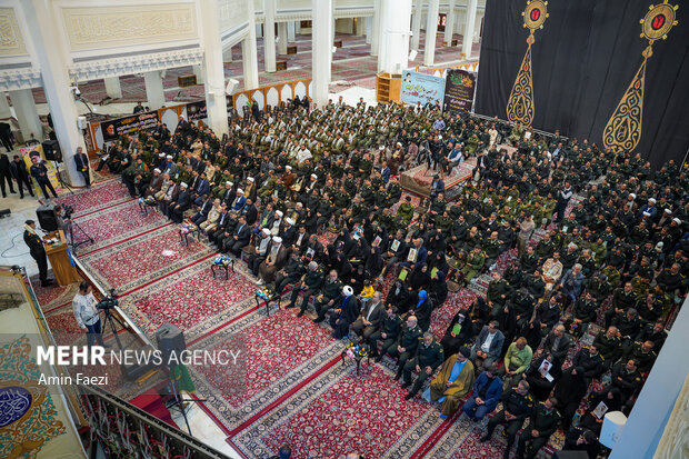 اختتامیه سی امین دوره مسابقات قرآن کریم نیروی انتظامی