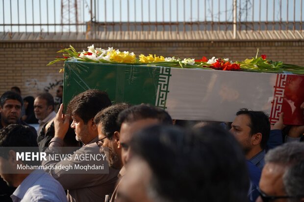 تشییع شهید بوشهر