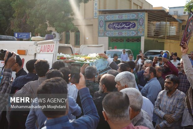 تشییع شهید بوشهر