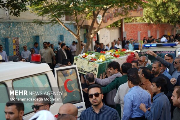 تشییع شهید بوشهر