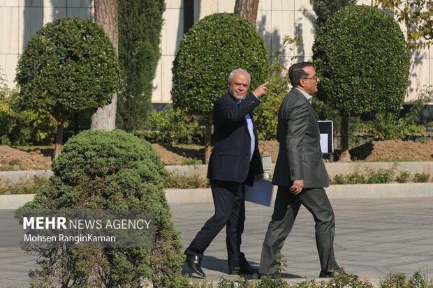 حاشیه جلسه هیئت دولت