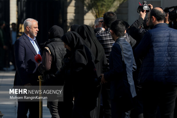 حاشیه جلسه هیئت دولت