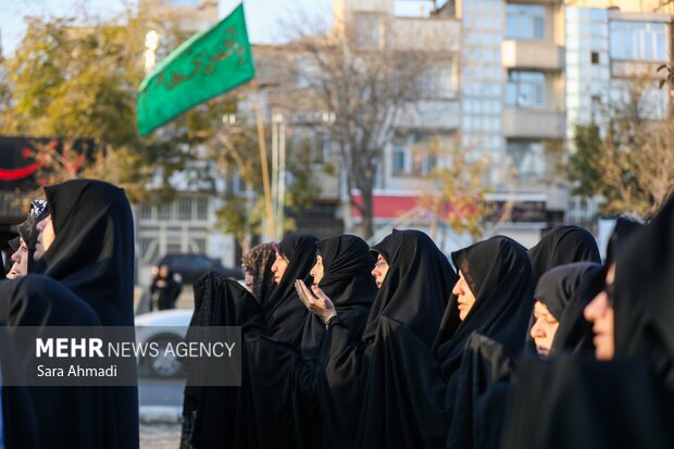 اقامه نماز باران در محله سیدی مشهد