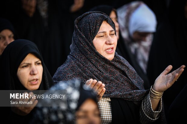 اقامه نماز باران در محله سیدی مشهد