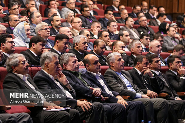 اختتامیه اجلاسیه استانداران استان‌های ساحلی حاشیه خزر در رشت