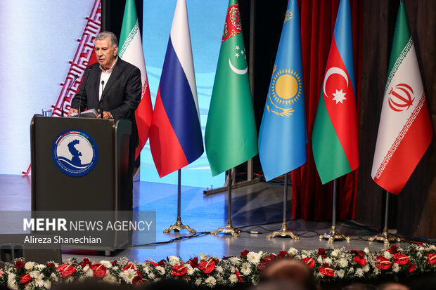 اختتامیه اجلاسیه استانداران استان‌های ساحلی حاشیه خزر در رشت