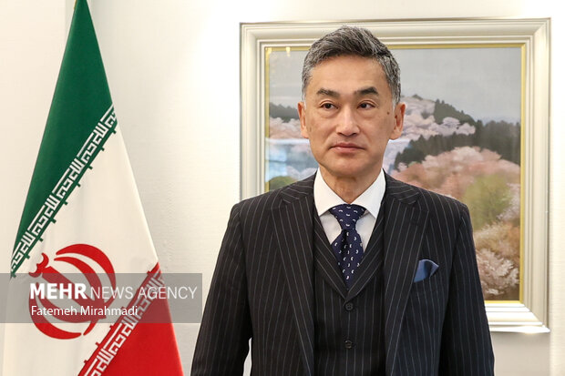 Japanese ambassador in an interview with Mehr News Agency
