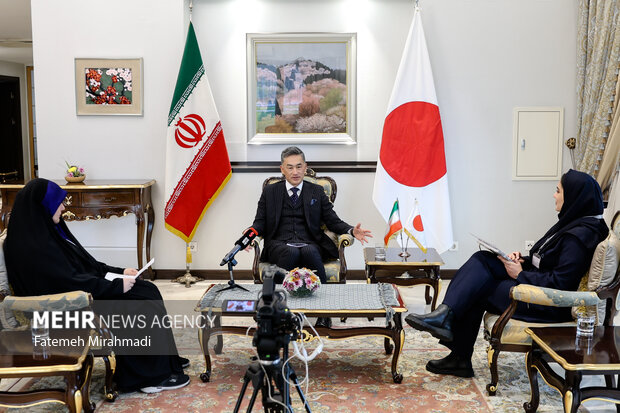 گفتگوی اختصاصی خبرگزاری مهر با سفیر ژاپن