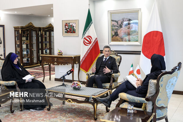 گفتگوی اختصاصی خبرگزاری مهر با سفیر ژاپن