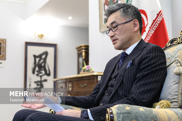 Japanese ambassador in an interview with Mehr News Agency
