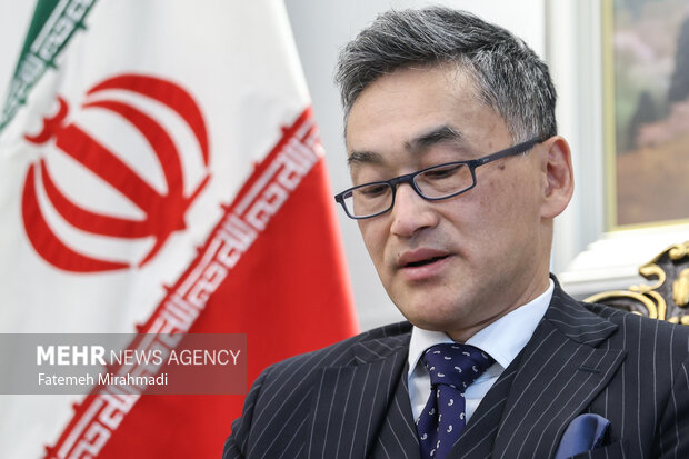 Japanese ambassador in an interview with Mehr News Agency
