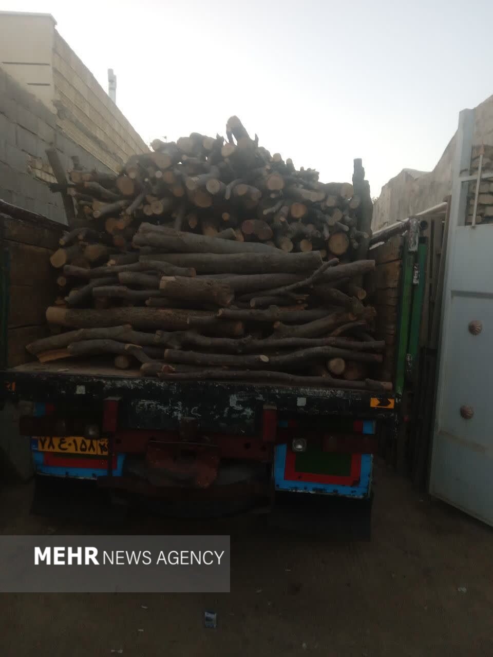 ۴۳۰۰ کیلو چوب و زغال بلوط در فلاورجان توقیف شد