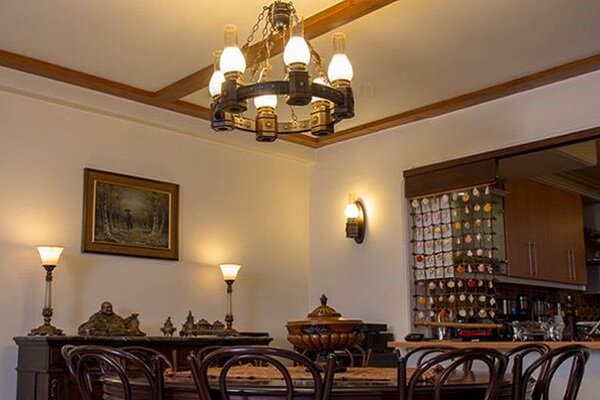 لوستر،چوبي،چوب،انتخاب،لوسترهاي،رنگ،اتاق،معمولاً،روشن،دكوراسيو ...