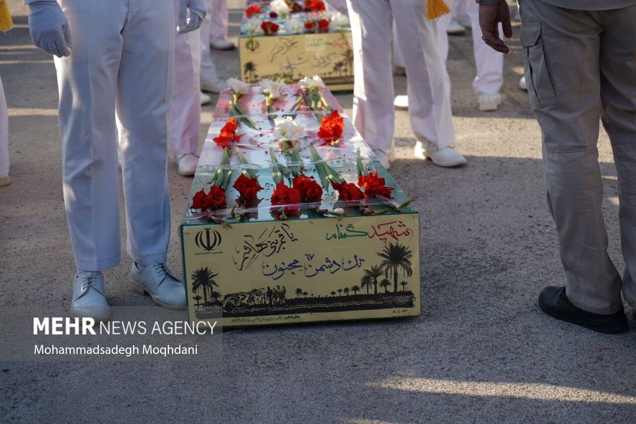 شهرهای مختلف استان ایلام میزبان تشییع پیکر مطهر شهدای گمنام شدند