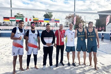 تیم «ب» والیبال ساحلی وارد جمع ۱۶ تیم برتر شد 