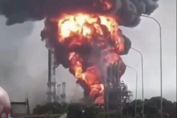 Venezuela'da petrol tesisinde patlama (+video)