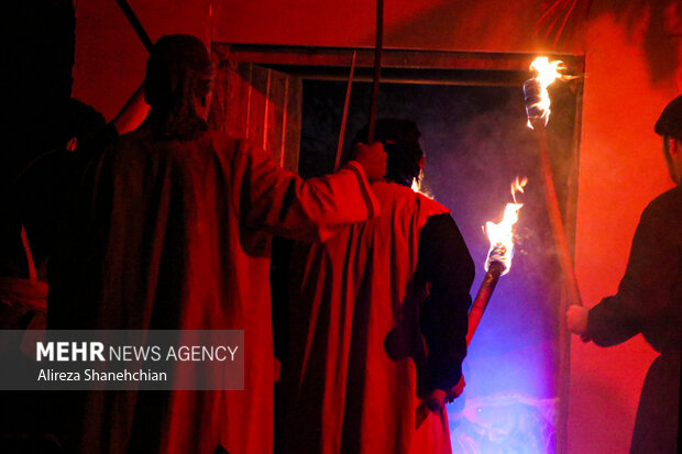 نمایش آیینی «خیمه بانوی بی‌نشان» در رشت