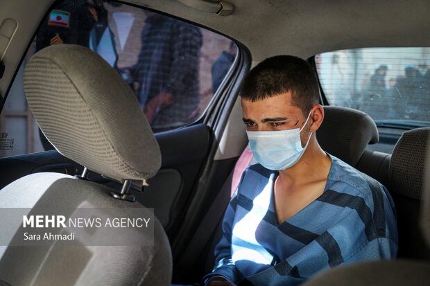 بازسازی صحنه جرم زورگیری از ۲ نوجوان مشهدی