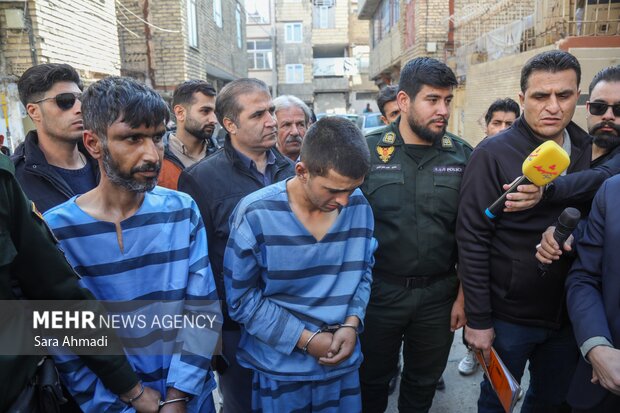 بازسازی صحنه جرم زورگیری از ۲ نوجوان مشهدی