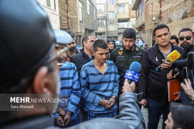 بازسازی صحنه جرم زورگیری از ۲ نوجوان مشهدی