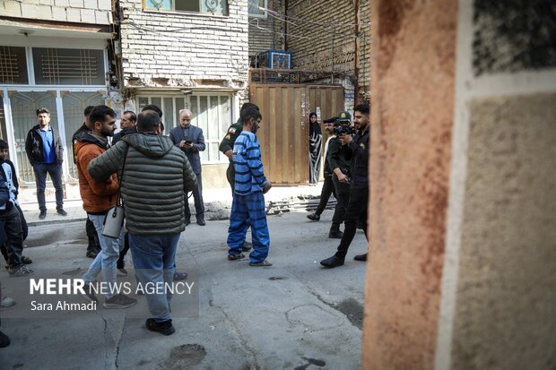 بازسازی صحنه جرم زورگیری از ۲ نوجوان مشهدی