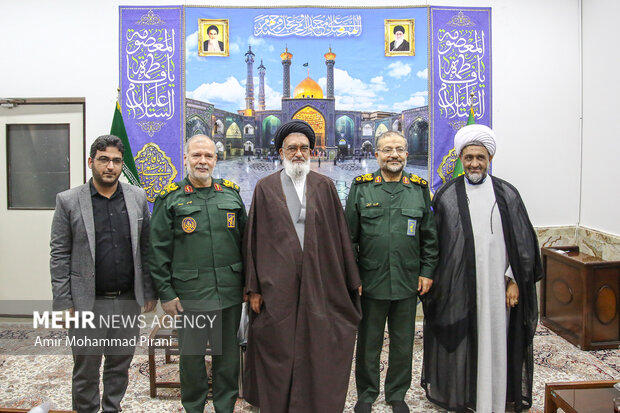 سفر رییس سازمان بسیج مستضعفین به قم
