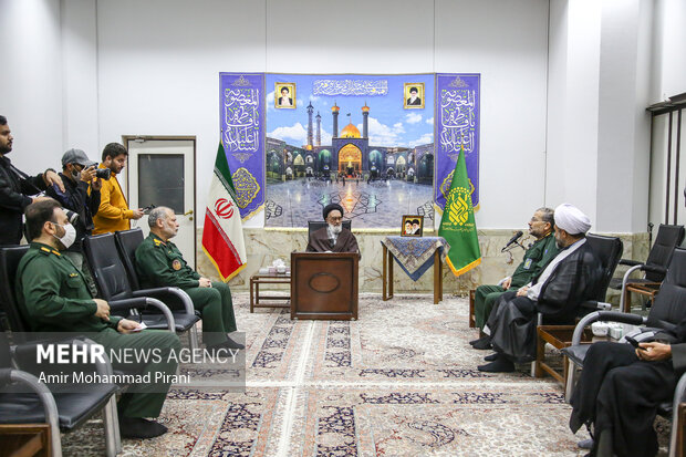 سفر رییس سازمان بسیج مستضعفین به قم