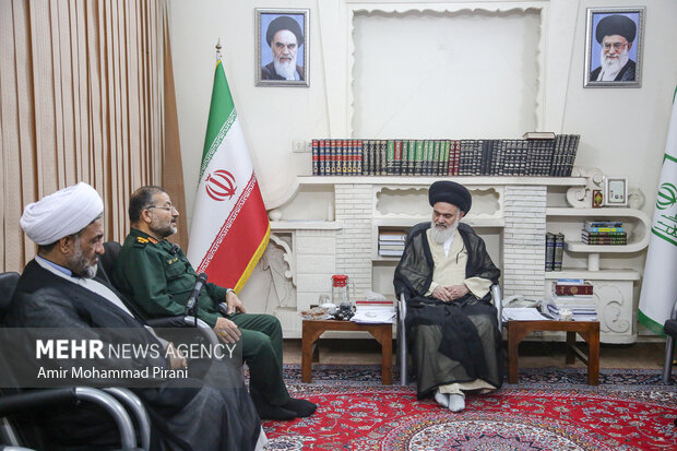 سفر رییس سازمان بسیج مستضعفین به قم