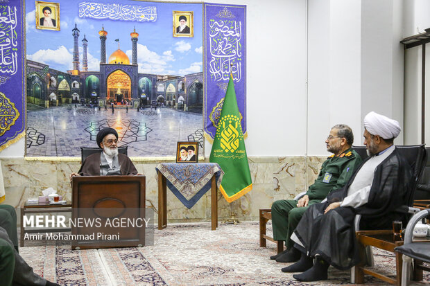 سفر رییس سازمان بسیج مستضعفین به قم