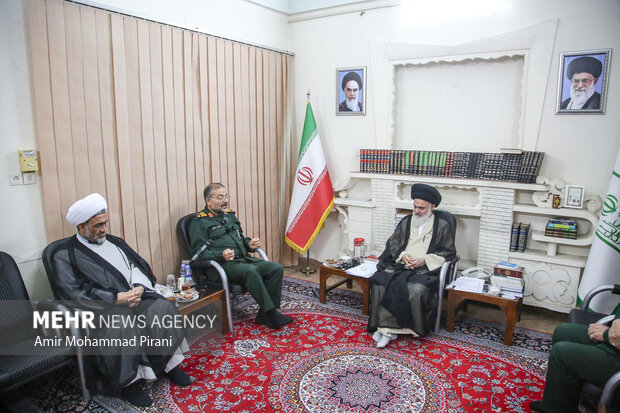 سفر رییس سازمان بسیج مستضعفین به قم