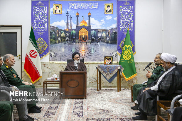 سفر رییس سازمان بسیج مستضعفین به قم