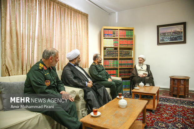 سفر رییس سازمان بسیج مستضعفین به قم