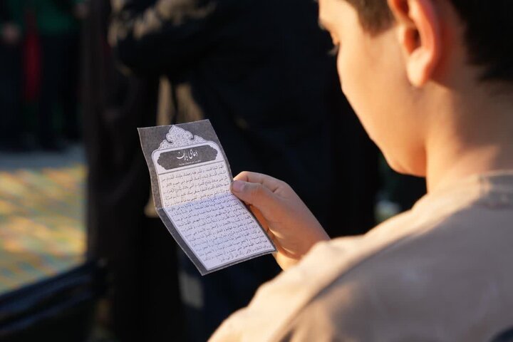 مردم مشکین‌دشت زیر سایه شهید گمنام نماز باران خواندند