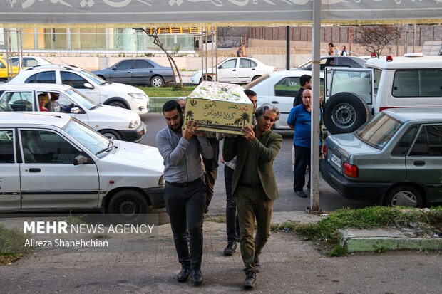 اقامۀ عزای حضرت مادر(س) همراه با استقبال از میهمانی خوشنام در رشت