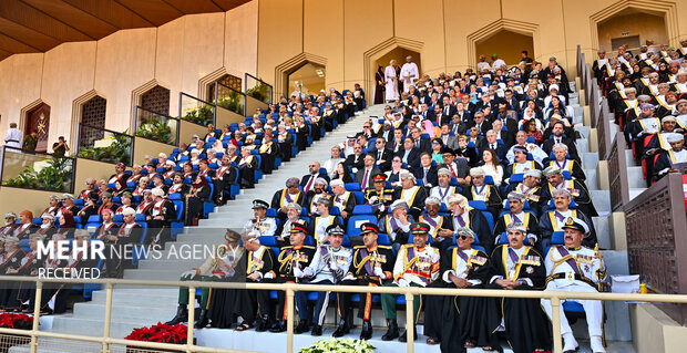 رژه نیروهای مسلح عمان در روز ملی عمان