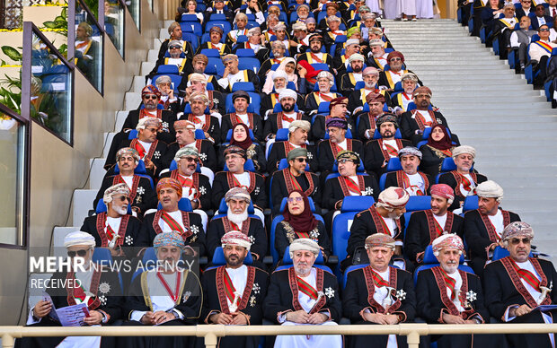 رژه نیروهای مسلح عمان در روز ملی عمان