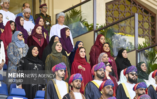 رژه نیروهای مسلح عمان در روز ملی عمان