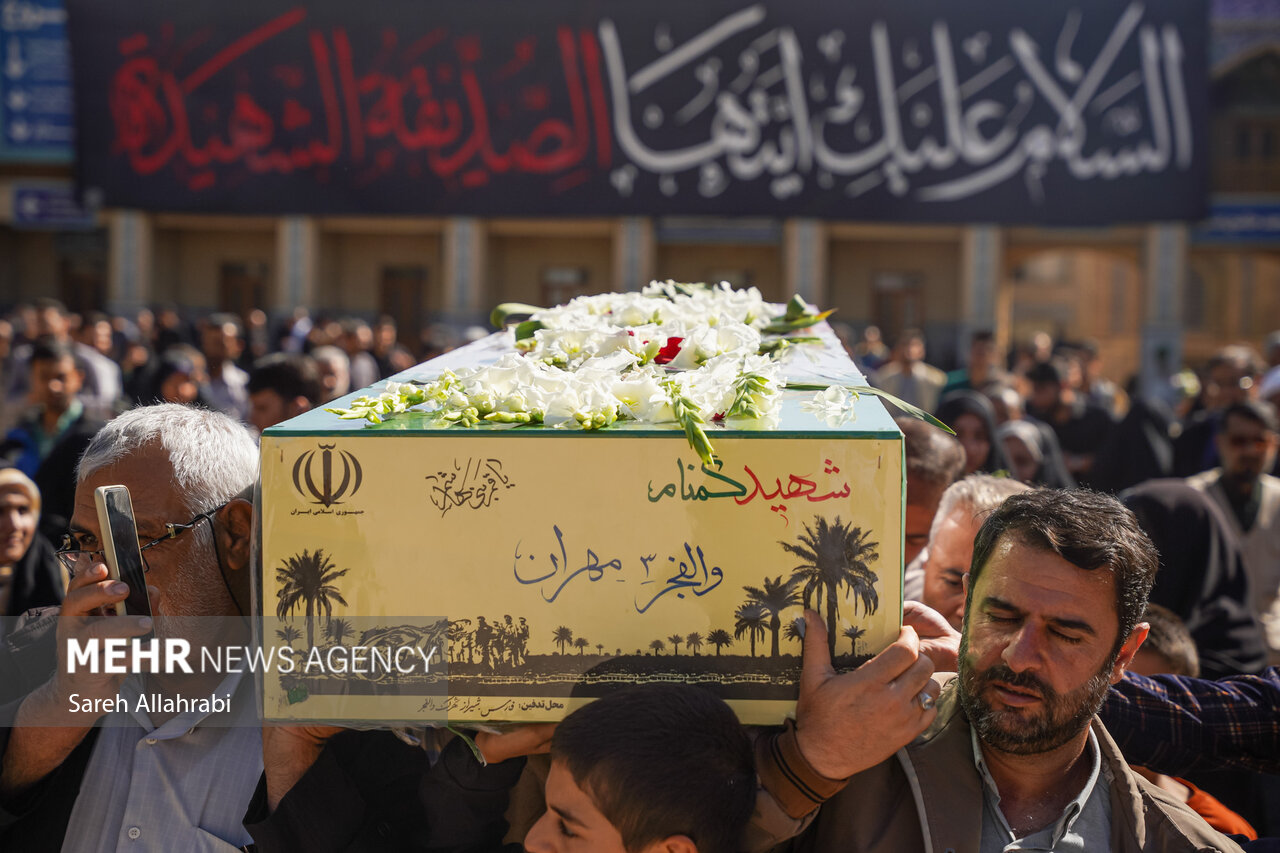 سالروز شهادت شهید داوود جعفری در حرم مطهر شاهچراغ(ع)