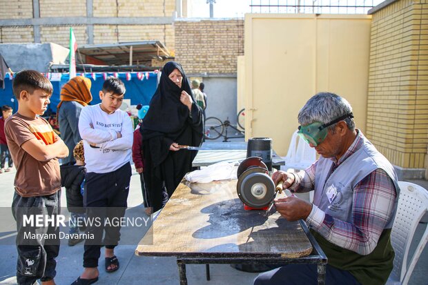 اردوی جهادی اصناف به مناسبت هفته بسیج در بجنورد