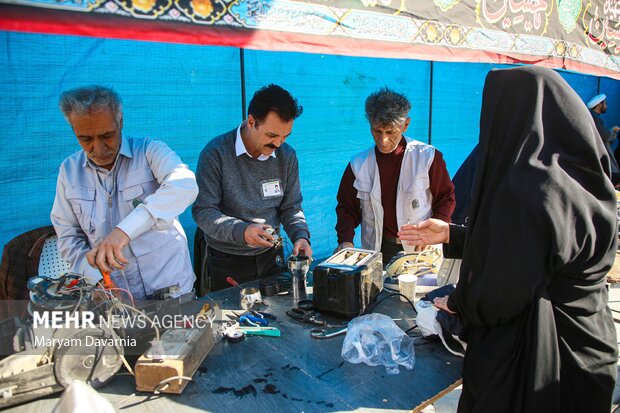اردوی جهادی اصناف به مناسبت هفته بسیج در بجنورد