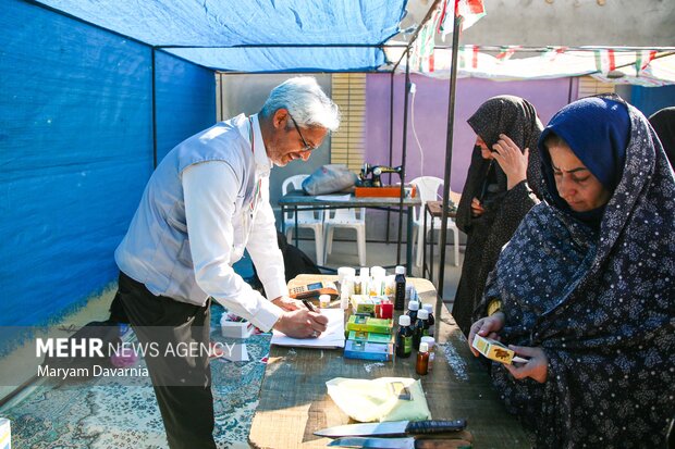 اردوی جهادی اصناف به مناسبت هفته بسیج در بجنورد