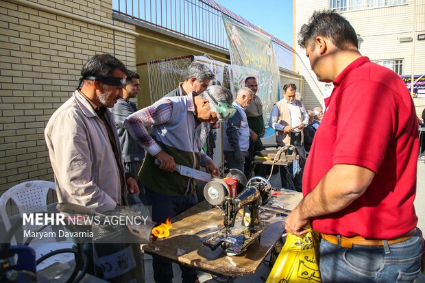 اردوی جهادی اصناف به مناسبت هفته بسیج در بجنورد