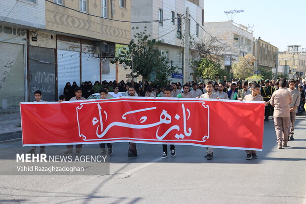 استقبال از شهید گمنام در جهرم