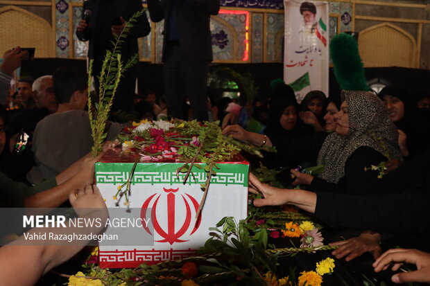 استقبال از شهید گمنام در جهرم