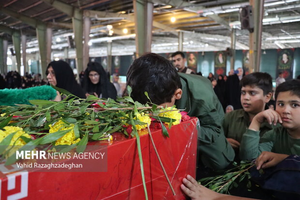 استقبال از شهید گمنام در جهرم