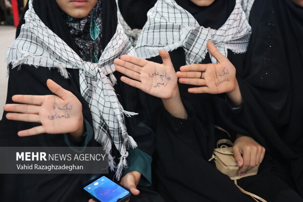 استقبال از شهید گمنام در جهرم