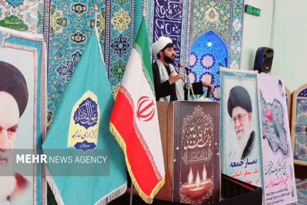 امام جمعه موقت سراوان: دانش هسته ای ایران بومی و حاصل تلاش جوانان است
