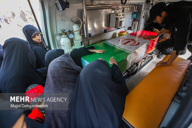 اقامه نماز طلب باران در محمدآباد یزد